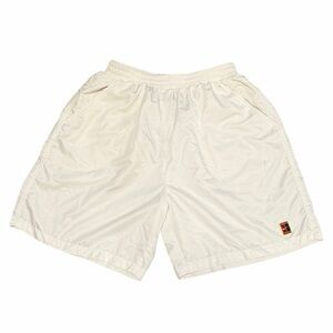 Vintage Nike Challenge‎ Court White Athletic Tennis Shorts 90s Size Large